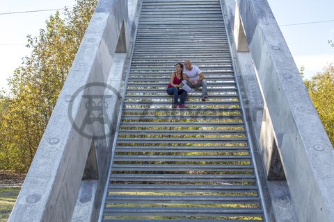 Die turmartige Aussichtsplattform der Künstlergruppe Observatorium im ZOLLVEREIN® Park ermöglicht neue Blickwinkel auf das Kokereigelände.
Areal C [Kokerei]